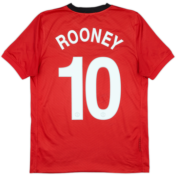 2009-10 Manchester United Home Shirt Rooney #10 - 5/10 - (S)