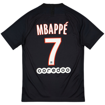 2019-20 Paris Saint-Germain Fourth Shirt Mbappe #7 - 10/10 - (S)