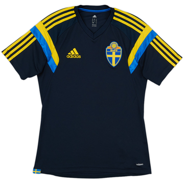 2014-15 Sweden adidas Training Shirt - 9/10 - (S)