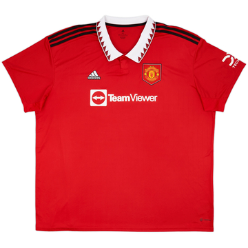 2022-23 Manchester United Home Shirt - 9/10 - (4XL)