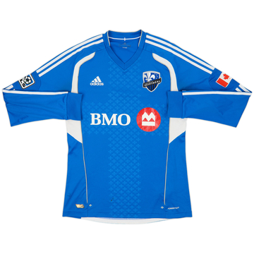 2012 Montreal Impact Authentic Home L/S Shirt - 5/10 - (L)
