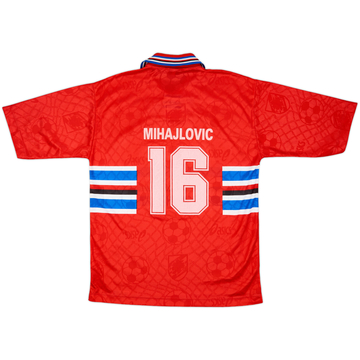 1995-96 Sampdoria Third Shirt Mihajlovic #16 - 8/10 - (XL)