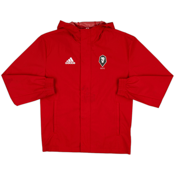 2023-24 Salford City adidas Hooded Rain Jacket - 5/10 - (XS)