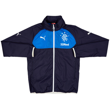2015-16 Rangers Puma Hooded Rain Jacket - 7/10 - (M)