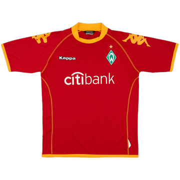 2007-08 Werder Bremen GK S/S Shirt - 8/10 - (XL)