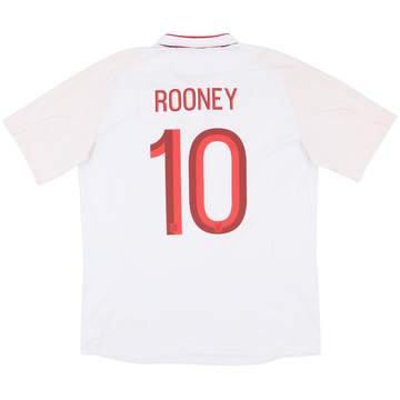 2012-13 England Home Shirt Rooney #10 - 5/10 - (L)