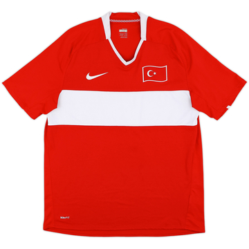 2008-10 Turkey Home Shirt - 9/10 - (L)