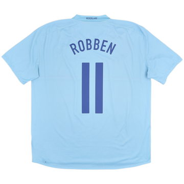2008-10 Netherlands Away Shirt Robben #11 - 7/10 - (XL)