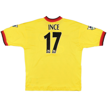 1997-99 Liverpool Away Shirt Ince #17 - 9/10 - (L)
