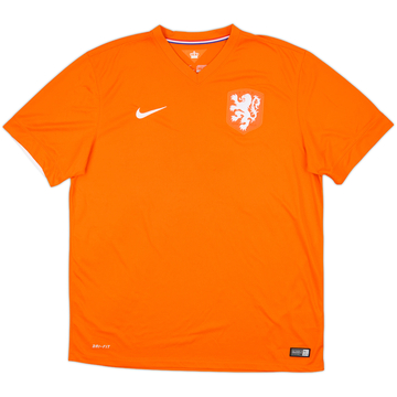 2014-15 Netherlands Home Shirt - 8/10 - (XL)