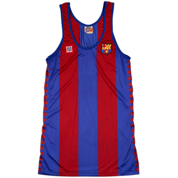 1984-89 Barcelona Meyba Basketball Jersey - 8/10 - (XL)