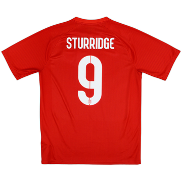 2014-15 England Away Shirt Sturridge #9 - 10/10 - (M)