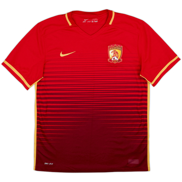 2016-17 Guangzhou Evergrande Home Shirt - 9/10 - (XL)