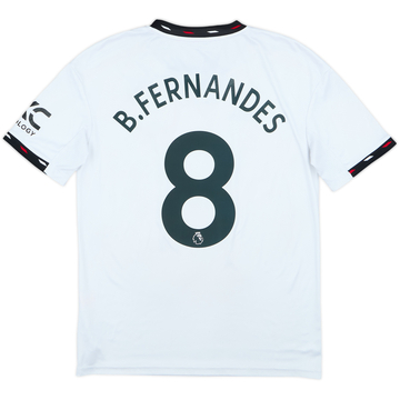 2022-23 Manchester United Away Shirt B.Fernandes #8 - 6/10 - (15-16 Years)