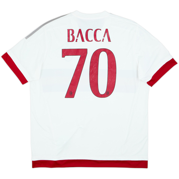 2015-16 AC Milan Away Shirt Bacca #70 - 4/10 - (XL)