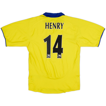2003-05 Arsenal Away Shirt Henry #14 - 8/10 - (M)