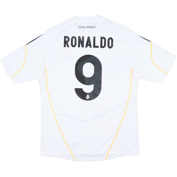 2009-10 Real Madrid Home Shirt Ronaldo #9 - 7/10 - (L)