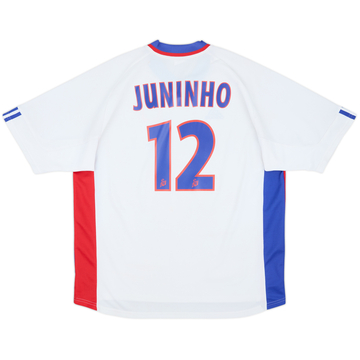 2001-02 Lyon Home Shirt Juninho #12 - 6/10 - (XL)