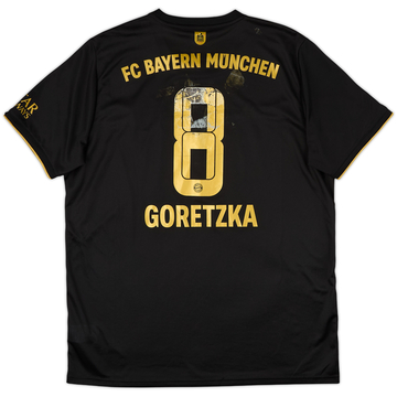2021-22 Bayern Munich Away Shirt Goretzka #8 - 4/10 - (XL)