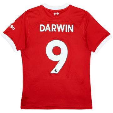 2023-24 Liverpool Home Shirt Darwin #9 - 6/10 - (S)