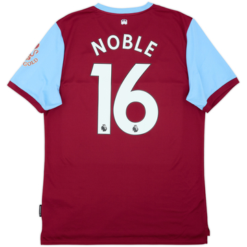 2019-20 West Ham Home Shirt Noble #16 - 10/10 - (L)