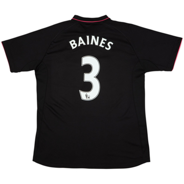 2009-10 Everton Away Shirt Baines #3 - 10/10 - (L)