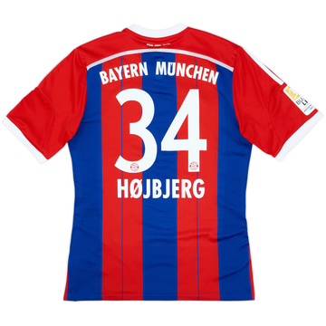 2014-15 Bayern Munich Home Shirt Hojbjerg #34 - 7/10 - (L)