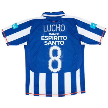 2007-08 Porto Home Shirt Lucho #8 - 4/10 - (L)