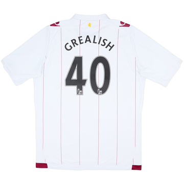 2014-15 Aston Villa Away Shirt Grealish #40 - 6/10 - (XXL)