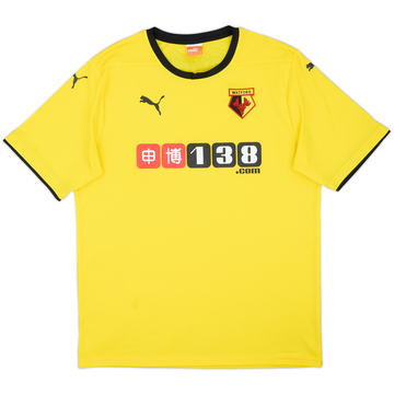 2014-15 Watford Home Shirt - 6/10 - (XL)
