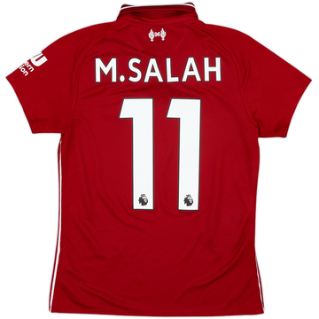 2018-19 Liverpool Home Shirt M.Salah #11 - 7/10 - (Women's S)