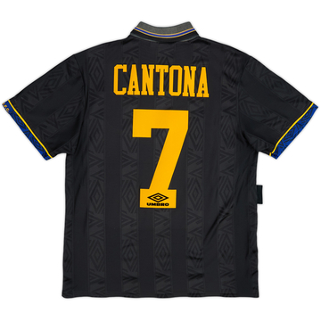 1993-95 Manchester United Away Shirt Cantona #7 - 5/10 - (M)