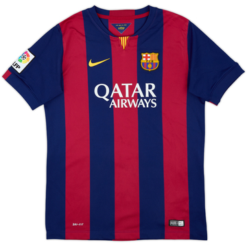 2014-15 Barcelona Home Shirt - 8/10 - (13-15 Years)