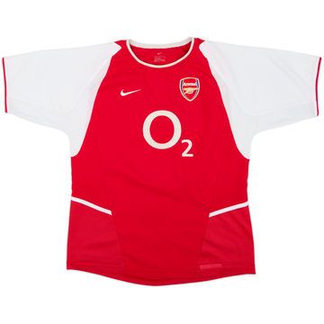 2002-04 Arsenal Home Shirt - 8/10 - (13-14 Years)