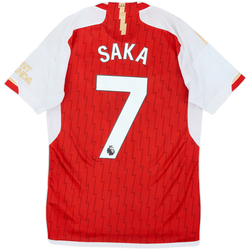 2023-24 Arsenal Home Shirt Saka #7 - 5/10 - (S)