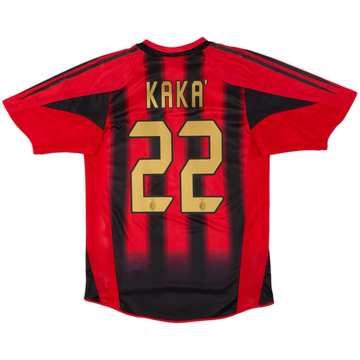 2004-05 AC Milan Home Shirt Kaka #22 - 8/10 - (S)
