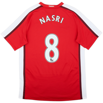 2008-10 Arsenal Home Shirt Nasri #8 - 8/10 - (M)