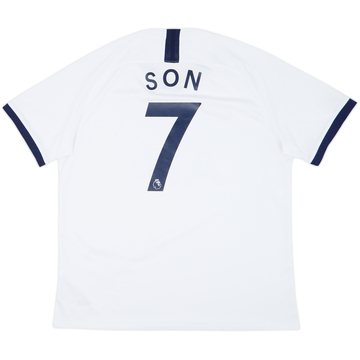 2019-20 Tottenham Home Shirt Son #7 - 8/10 - (XL)