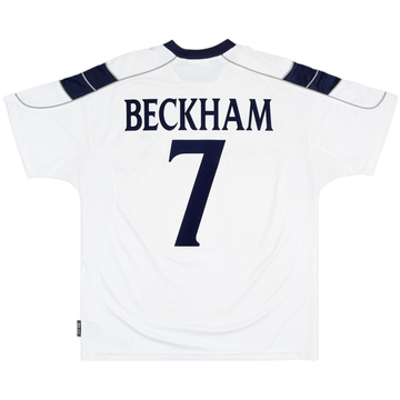 1999-00 Manchester United Third Shirt Beckham #7 - 8/10 - (L)