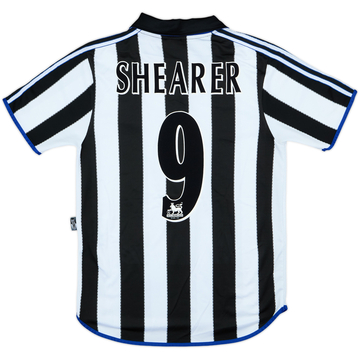 1999-00 Newcastle Home Shirt Shearer #9 - 10/10 - (S)