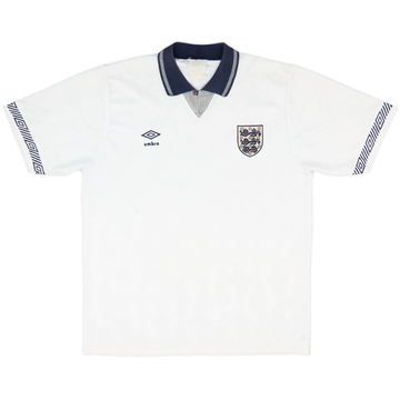 1990-92 England Home Shirt - 7/10 - (XL)