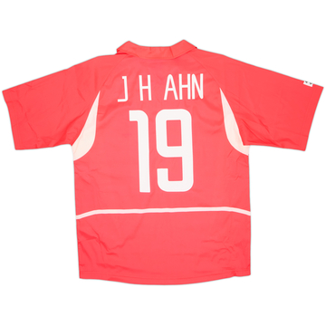 2002-03 South Korea Home Shirt J.H.Ahn #19 (M)