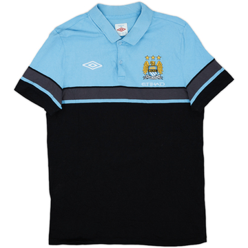 2010-11 Manchester City Umbro Polo Shirt - 9/10 - (L)