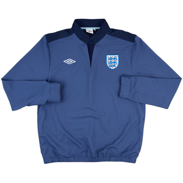 2010-11 England Umbro Drill Top - 9/10 - (L)