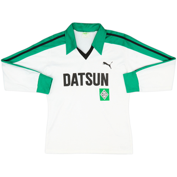 1981-83 Borussia Monchengladbach Home L/S Shirt - 9/10 - (S)