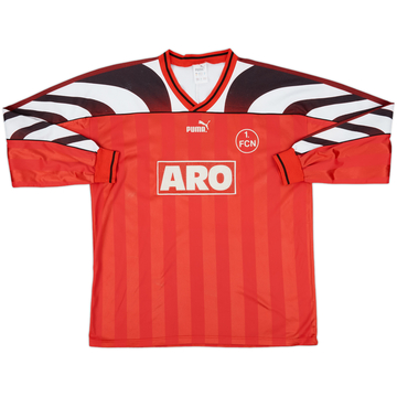 1995-96 Nurnberg Home L/S Shirt - 9/10 - (XL)