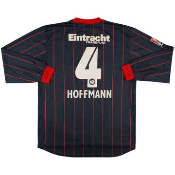 2004-05 Eintracht Frankfurt Match Issue Home L/S Shirt Hoffmann #4