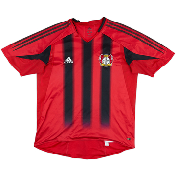 2004-06 Bayer Leverkusen Player Issue Home Shirt - 6/10 - (XL)