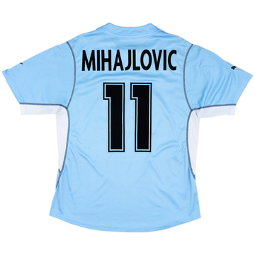 2001-02 Lazio Home Shirt Mihajlovic #11 - 6/10 - (L)