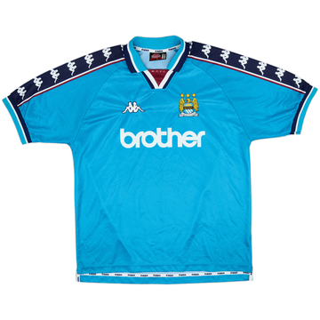 1997-99 Manchester City Home Shirt - 8/10 - (XL)